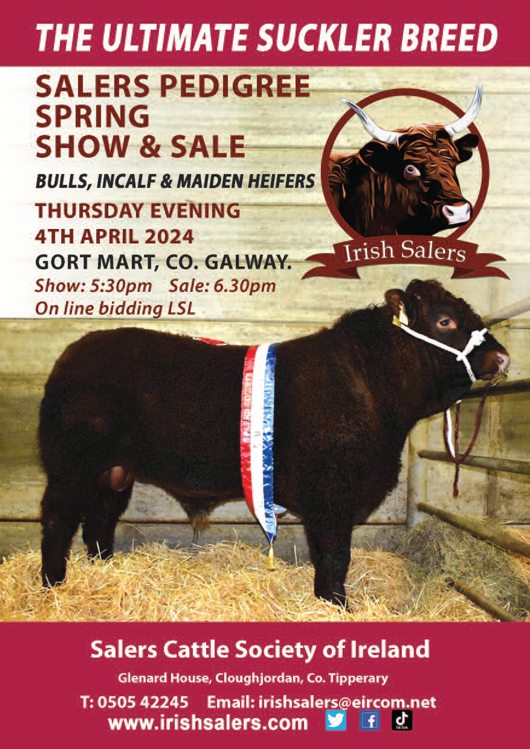 Read more about the article Spring Show & Sale 4th April Gort Mart